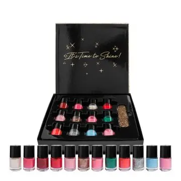 Lot de 12 vernis 12 couleurs